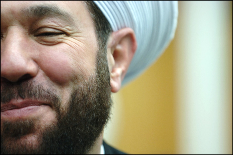 Ahmad Bader Hassoun, naczelny mufti Syrii w czasie wizyty w Parlamencie Europejskim, źródło: flickr.com/CC BY-NC-ND 2.0