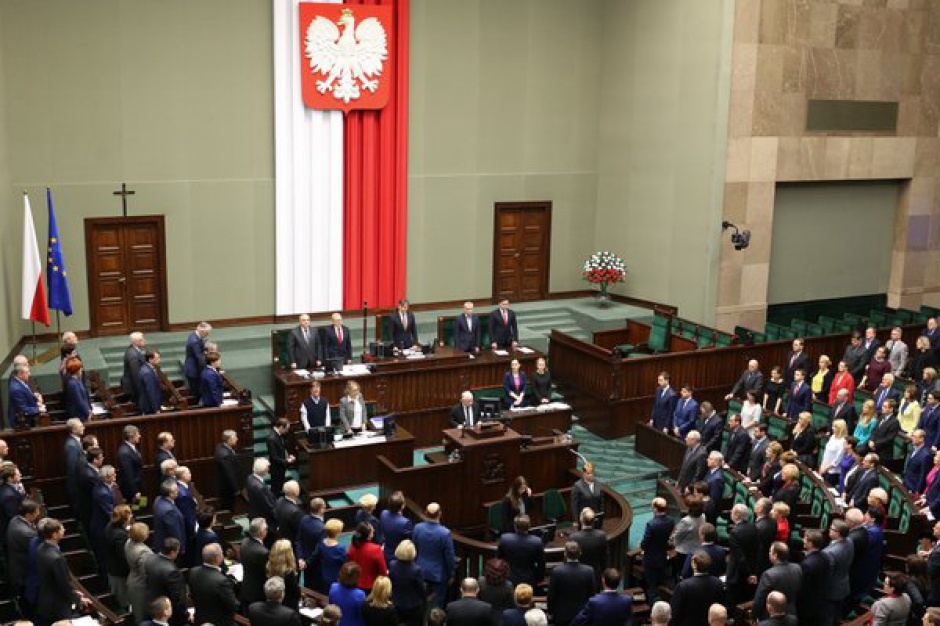 Sejm uczcił pamięć posła Artura Górskiego (fot. twitter/Sejm)