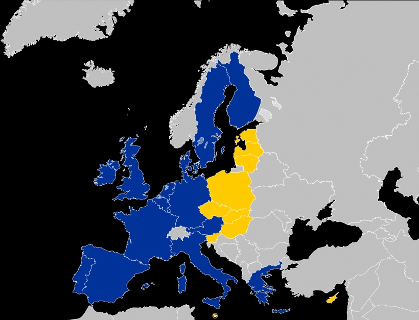 Rozszerzenie UE w 2004 roku, źródło: wikipedia.org/CC BY-SA 2.5