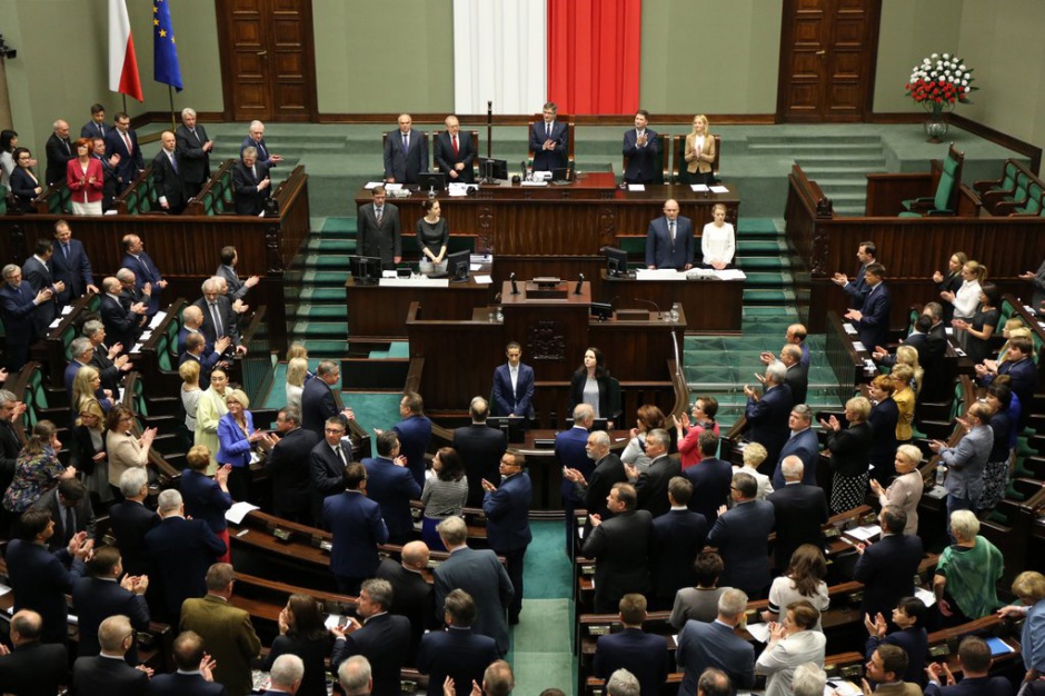 Sejm. Marszałek Kuchciński w czasie obrad, źródło: twitter.com/marekkuchcinski 