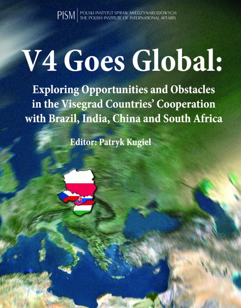 Okładka raportu „V4 Goes Global”.