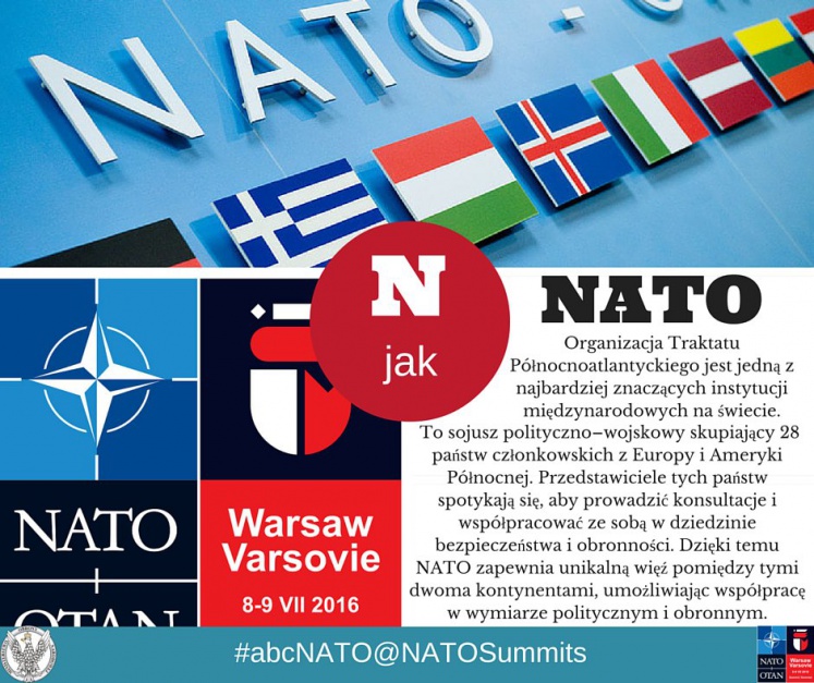 Materiał promujący szczyt NATO w Warszawie, źródło: twitter.com/mon_pl