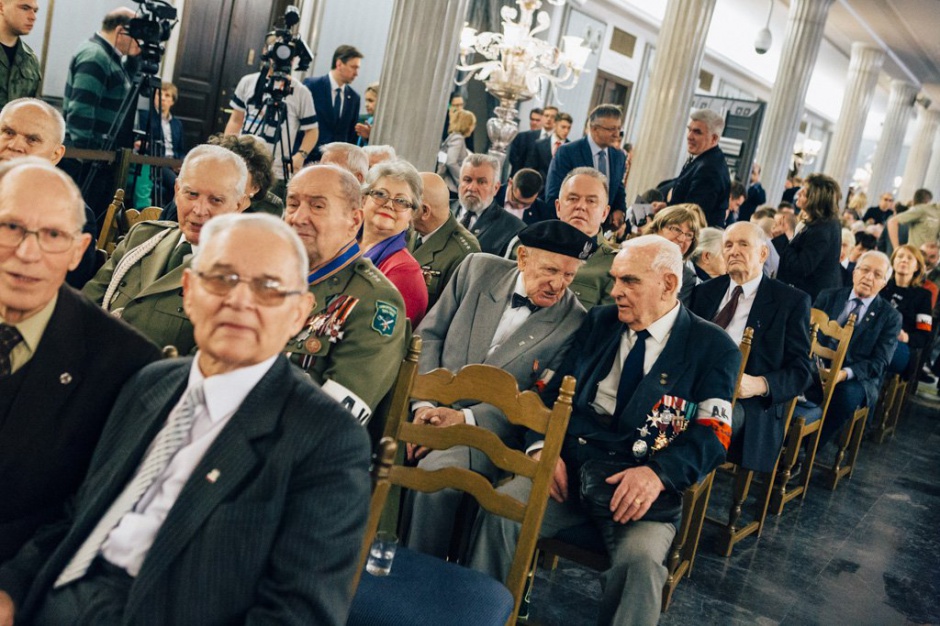 Żołnierze Wyklęci uhonorowani w Sejmie (fot. twitter/Kancelaria Prezydenta) 