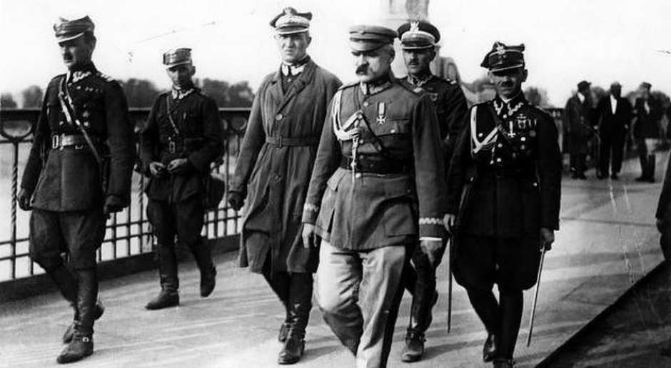 Marszałek Piłsudski w maju 1926 roku gdy przeprowadzono zamach majowy, źródło: fotografia archiwalna/wikipedia.org/domena publiczna 