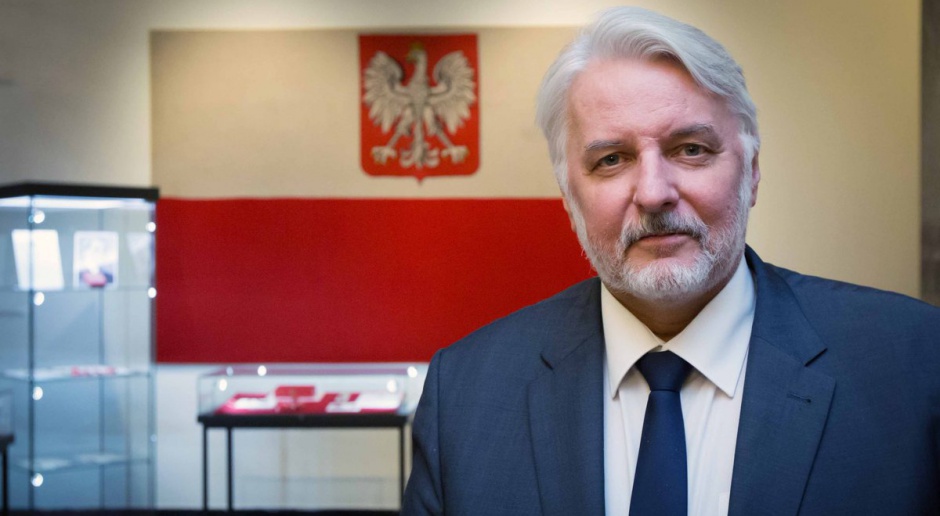 Polską dyplomacją kieruje minister Witold Waszczykowski, źróło: MSZ/twitter.com