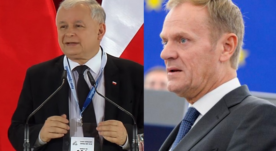 Jarosław Kaczyński i Donald Tusk mogli przenieść swoją osobista animozję z Warszawy na politykę europejską, źródło: twitter.com/facebook.com