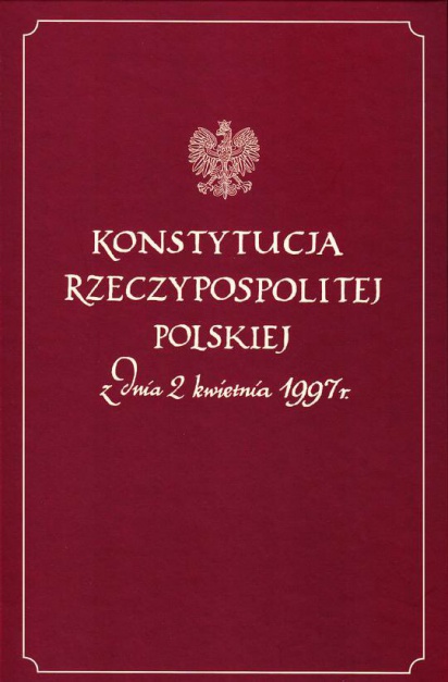 Konstytucja Rzeczypospolitej Polskiej została uchwalona 2 kwietnia 1997 roku (fot,twitter.com)