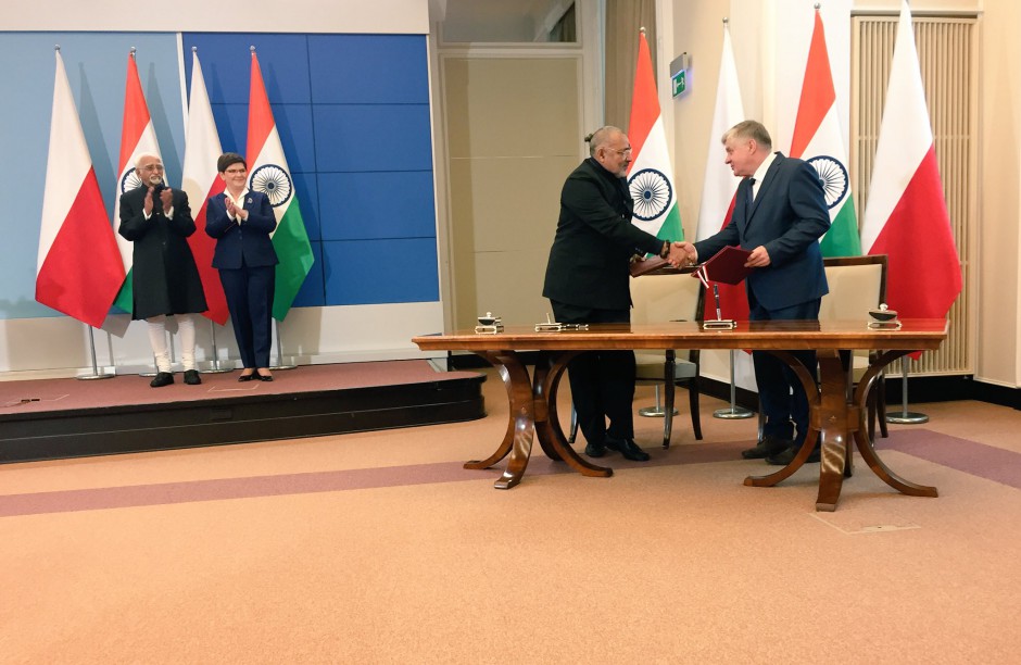 Polska i Indie podpisały umowę o współpracy w dziedzinie rolnictwa. (fot. Twitter)