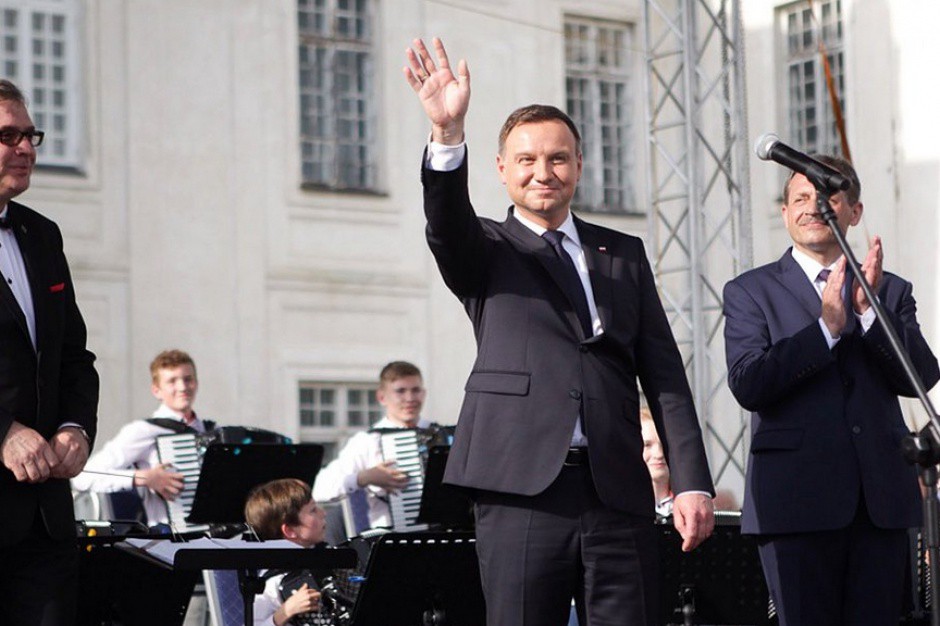 Prezydent Andrzej Duda cieszy się największym zaufaniem (Andrzej Duda, fot.twitter.com)
