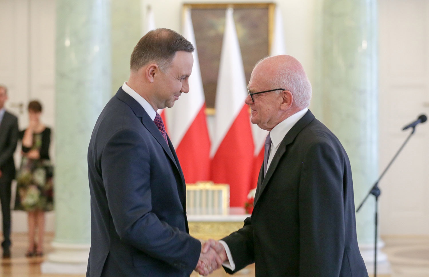 Andrzej Zielonacki został zaprzysiężony (fot.prezydent.pl/Andrzej Hrechorowicz)