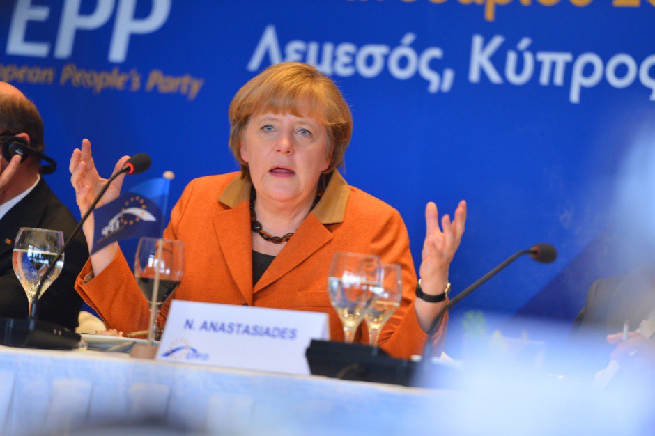 Angela Merkel znalazła się na pierwszym miejscu w rankingu najbardziej wpływowych kobiety w polityce (fot.Europejska Partia Ludowa/flickr.com/CC BY 2.0) 