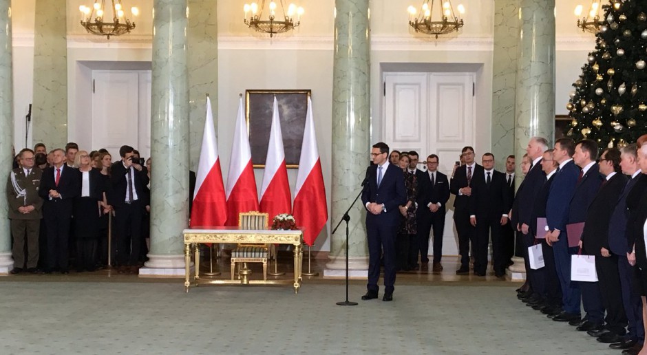 Zaprzysiężony został nowy rząd Mateusza Morawieckiego (Mateusz Morawiecki, fot. twitter.com/PremierRP)
