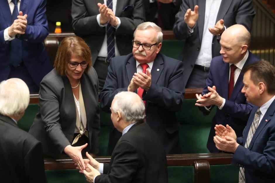 Beata Mazurek została wicemarszałkiem Sejmu (fot.twitter.com/KancelariaSejmu)