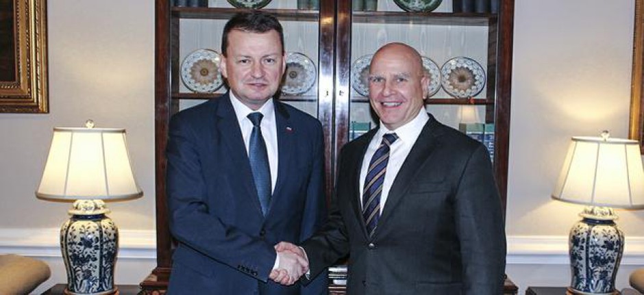 Mariusz Błaszczak i Herbert Raymond McMaster (fot.mon.gov.pl)