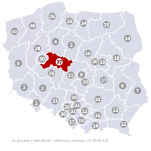 Okręg wyborczy nr 37 (Konin, wielkopolskie) - wybory 2015