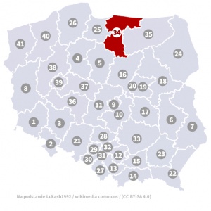 Okręg wyborczy nr 34 (Elbląg, warmińsko-mazurskie) - wybory 2015