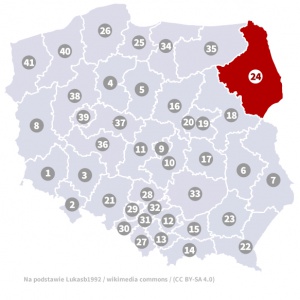 Okręg wyborczy nr 24 (Białystok, podlaskie) - wybory 2015