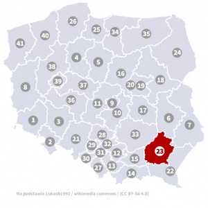 Okręg wyborczy nr 23 (Rzeszów, podkarpackie) - wybory 2015