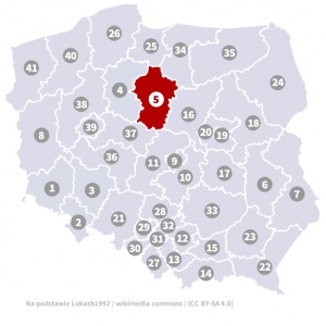 Okręg wyborczy nr 5 (Toruń, kujawsko-pomorskie) - wybory 2015