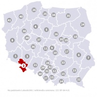 Okręg wyborczy nr 2 (Wałbrzych, dolnośląskie) - wybory 2015