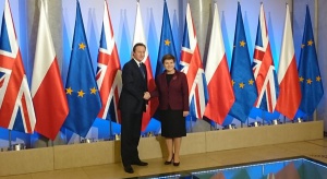 Beata Szydło oficjalnie powitała szefa brytyjskiego rządu