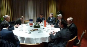 Spotkanie ministrów spraw zagranicznych Polski i Francji w Davos