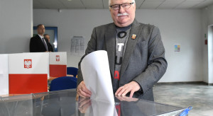 Były prezydent Lech Wałęsa oddał głos i skomentował wybory do Parlamentu Europejskiego