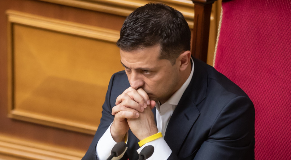 Ukraina: prezydent Zełenski hospitalizowany w związku z Covid-19