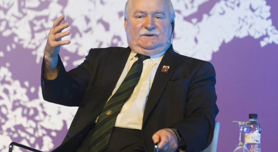 Lech Wałęsa w USA: w Polsce łamie się konstytucję